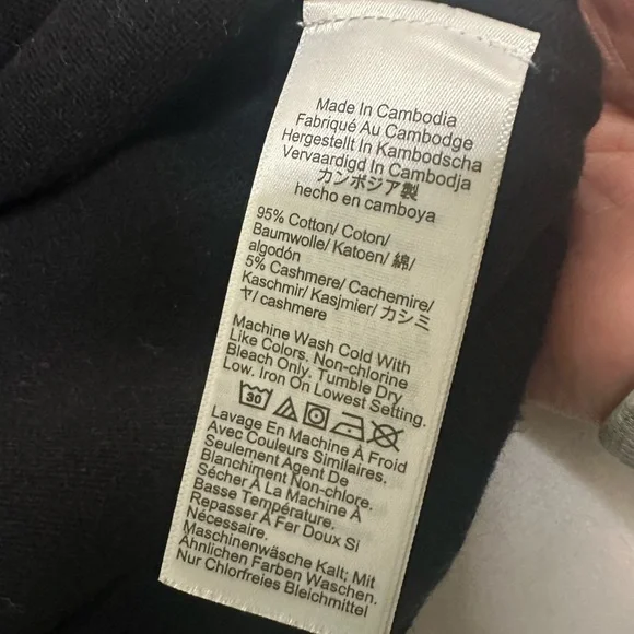 J. Crew cotton v neck sweater size Medium - Picture 3 of 7